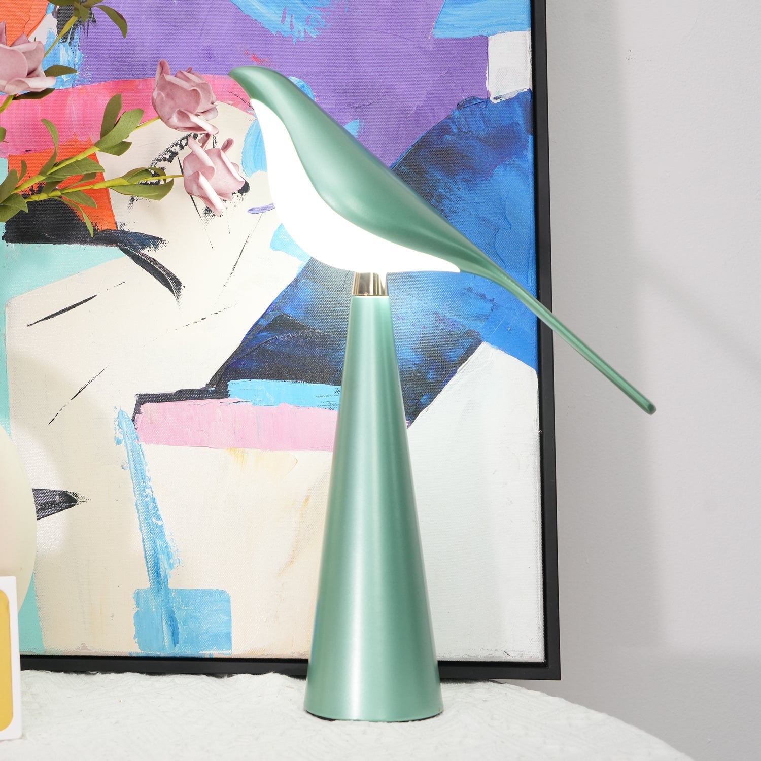 Standing Birdmann Table Lamp