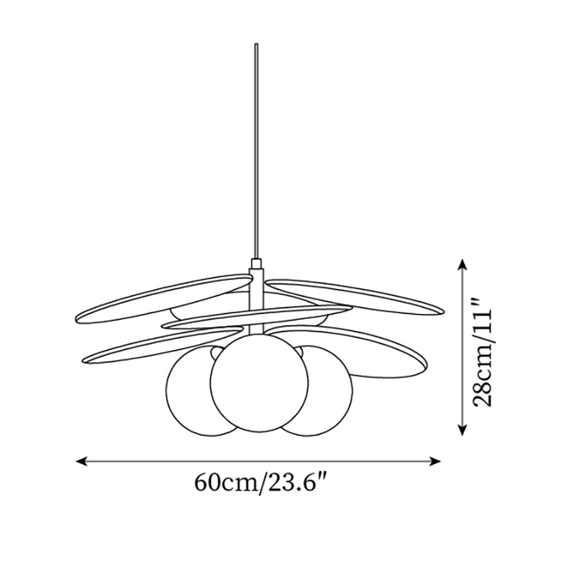 Ovaris Pendant Light