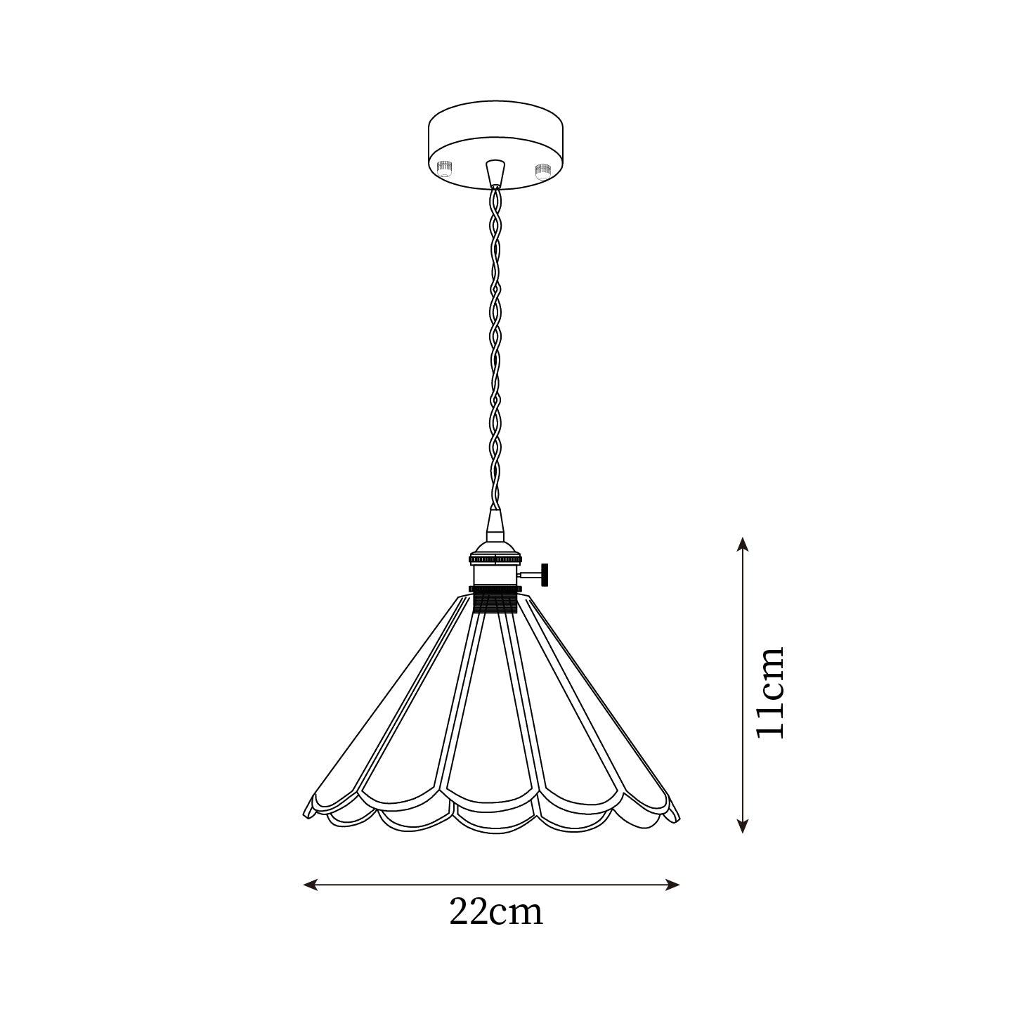 Dralto Tiffany Pendant Light