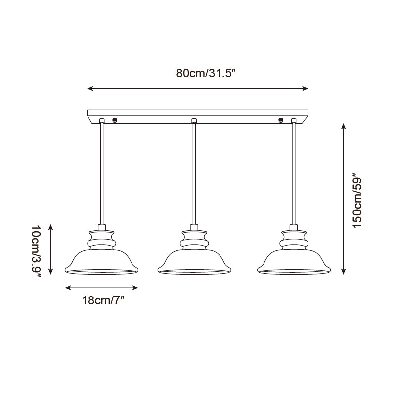 Lonamo Travertine Pendant Light