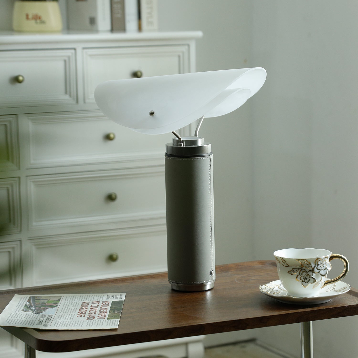 Giseo Travertine Table Lamp