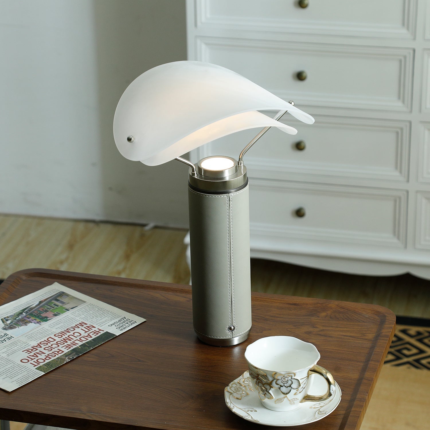 Giseo Travertine Table Lamp