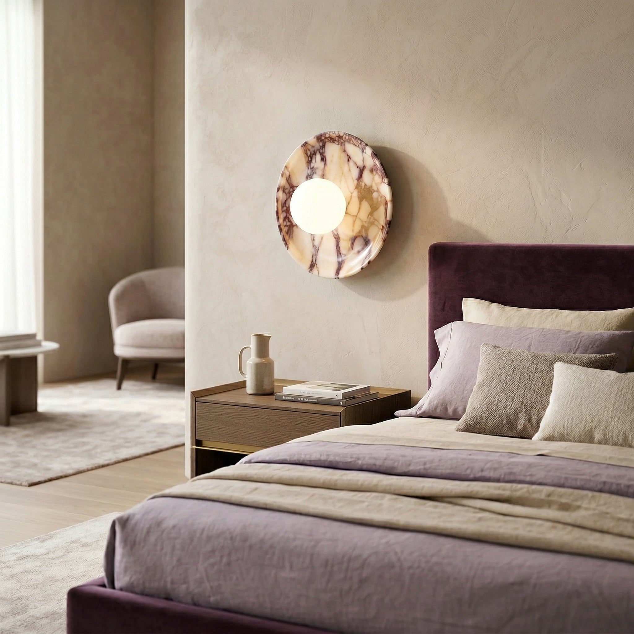 Morenel Round Wall Light