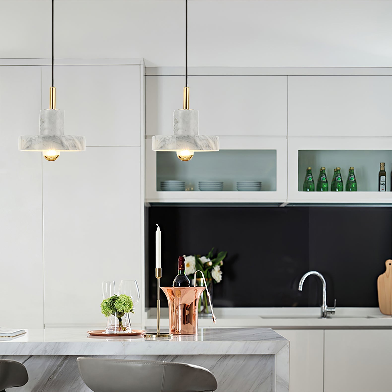 Golura Marble Pendant Light
