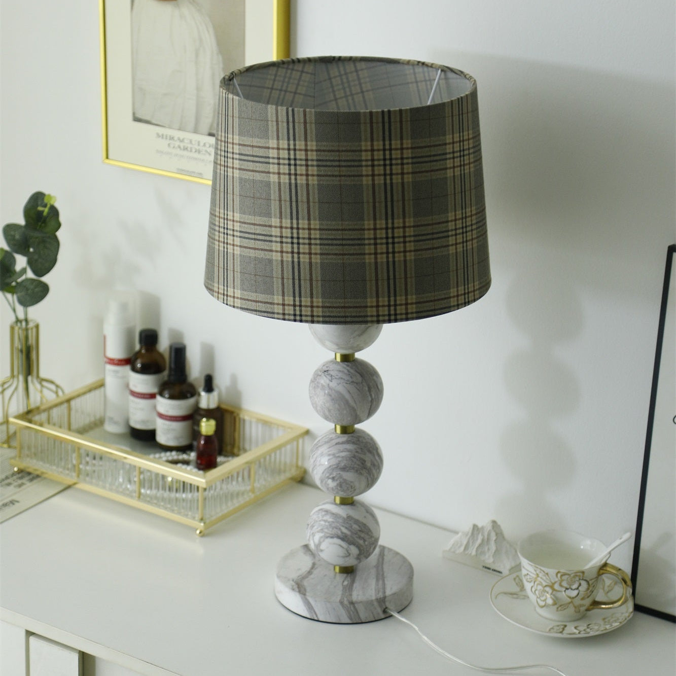 Merellis Marble Table Lamp