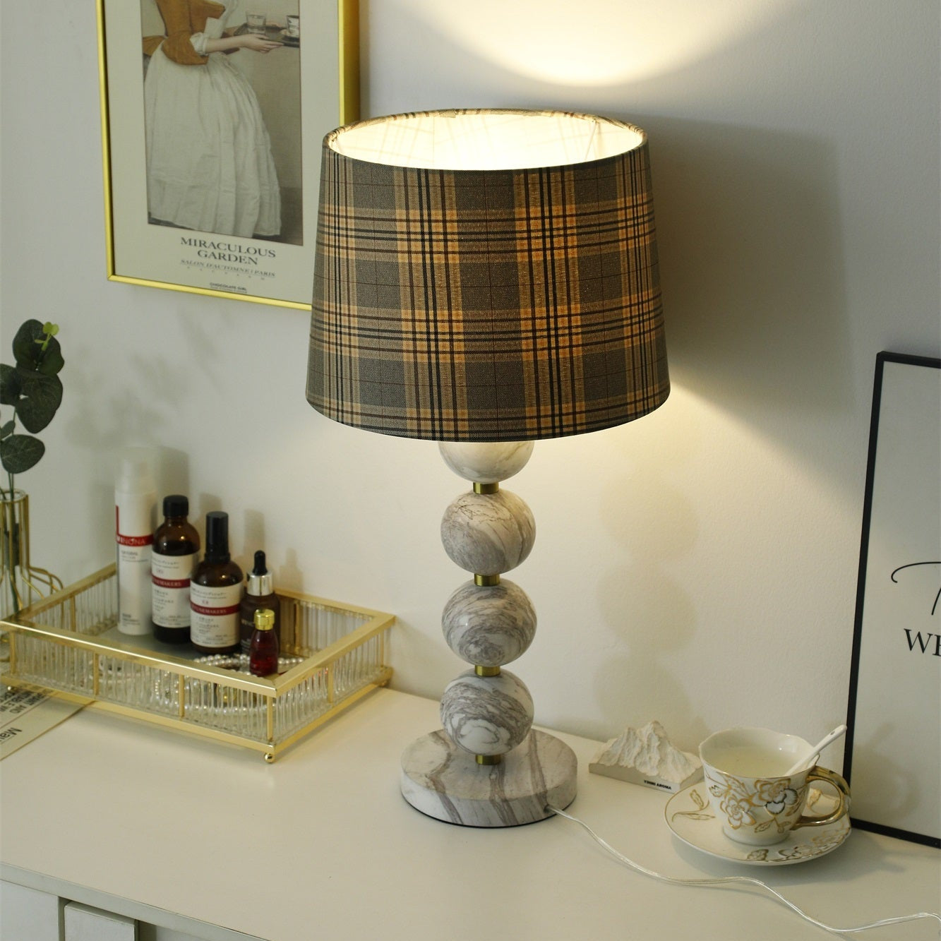 Merellis Marble Table Lamp