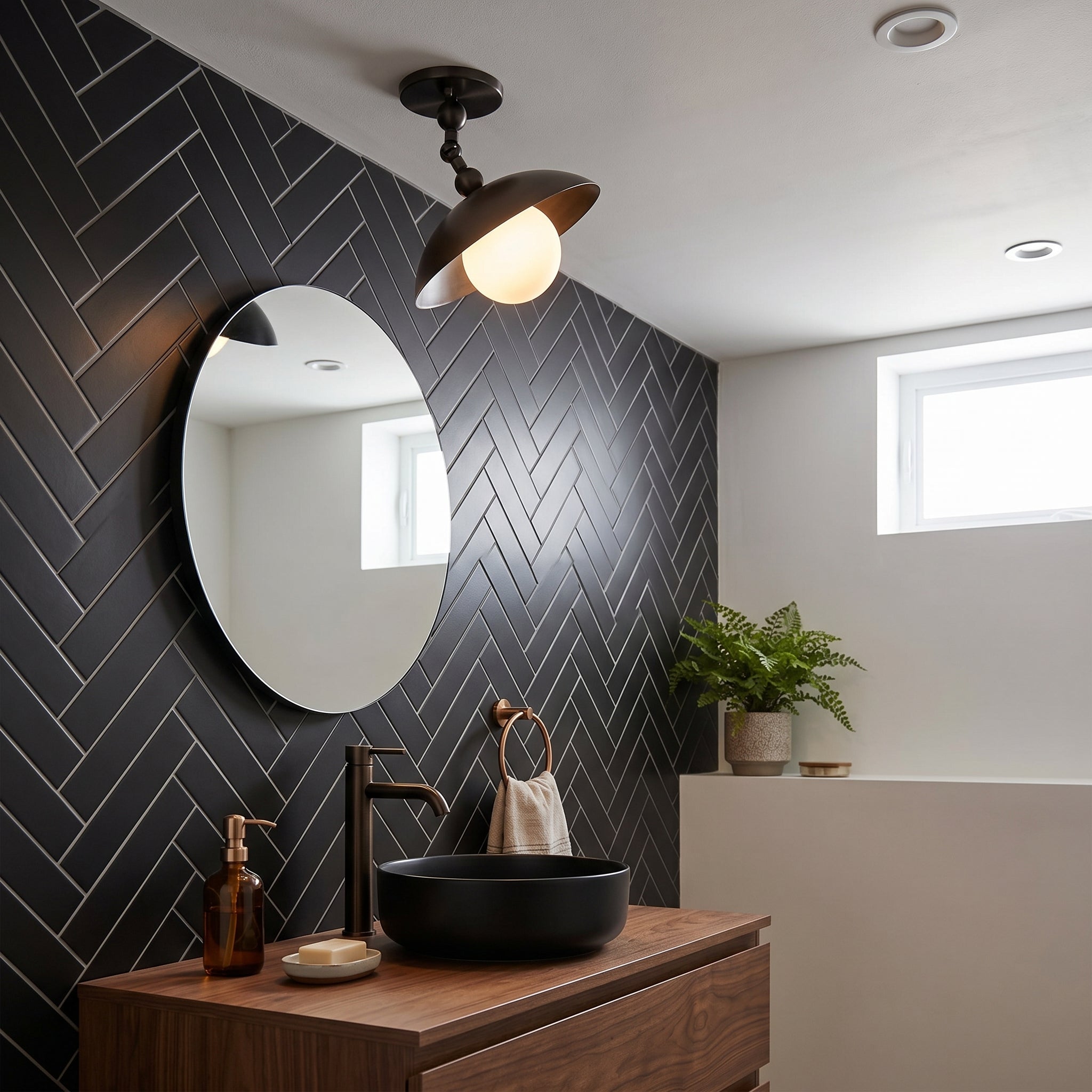 Selney Globe Ceiling Light