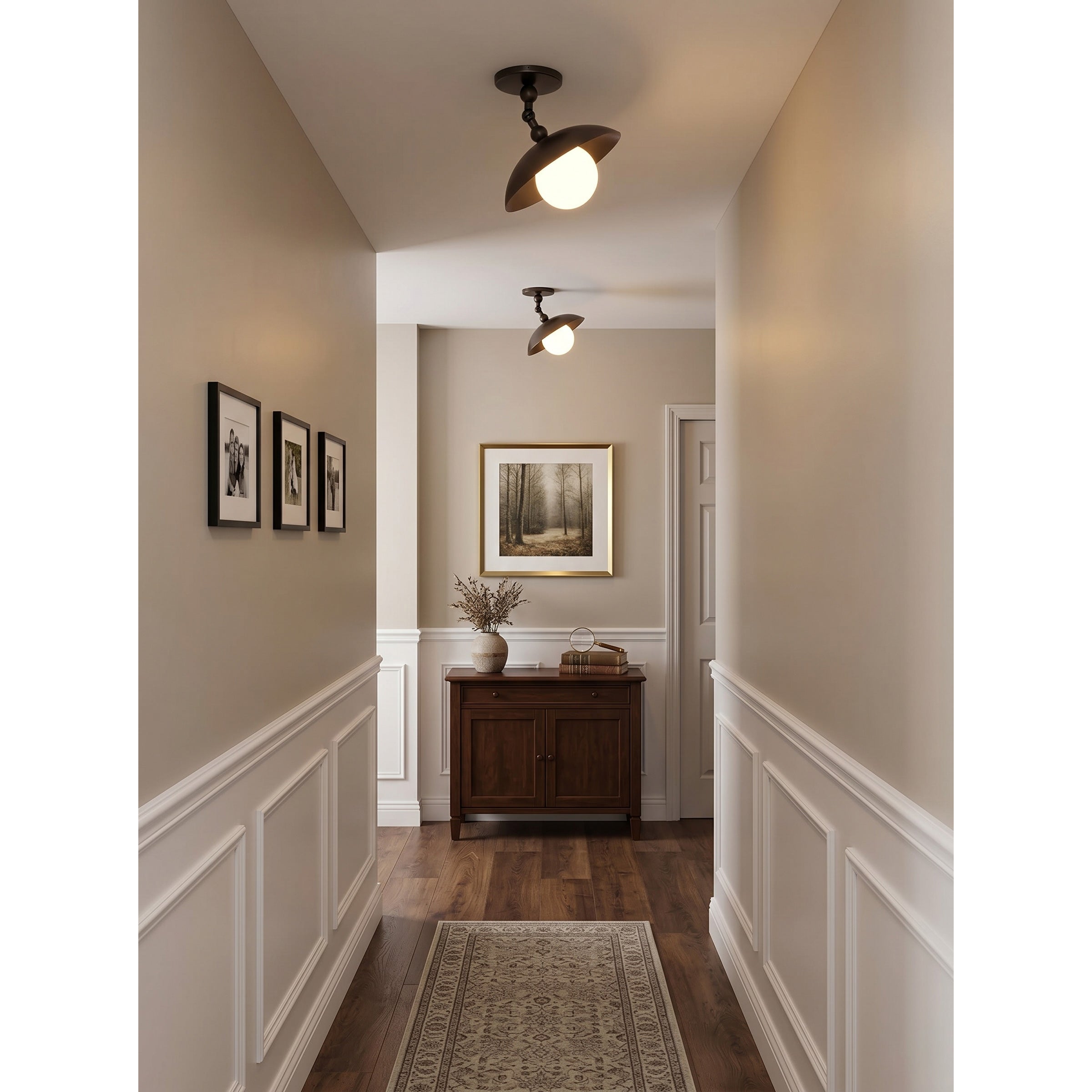 Selney Globe Ceiling Light