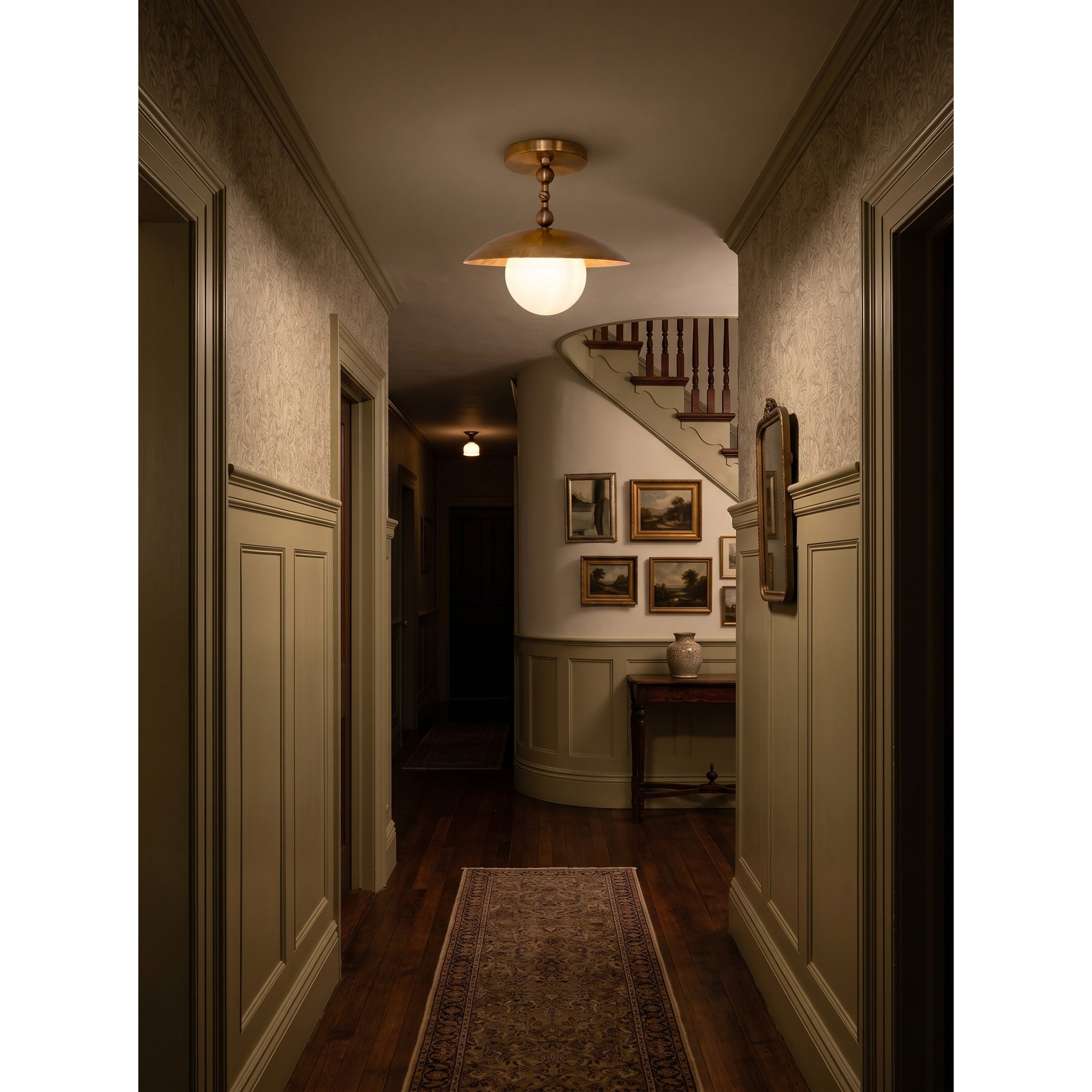 Selney Globe Ceiling Light