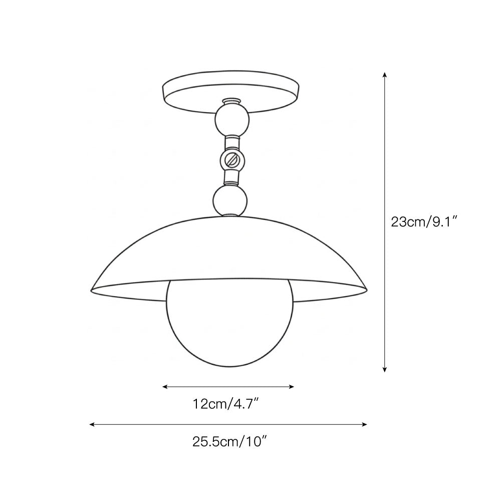 Selney Globe Ceiling Light