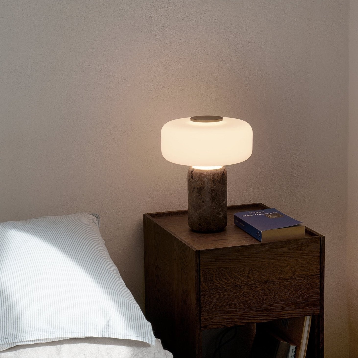 Mosa Rechargeable Marble Table Lamp