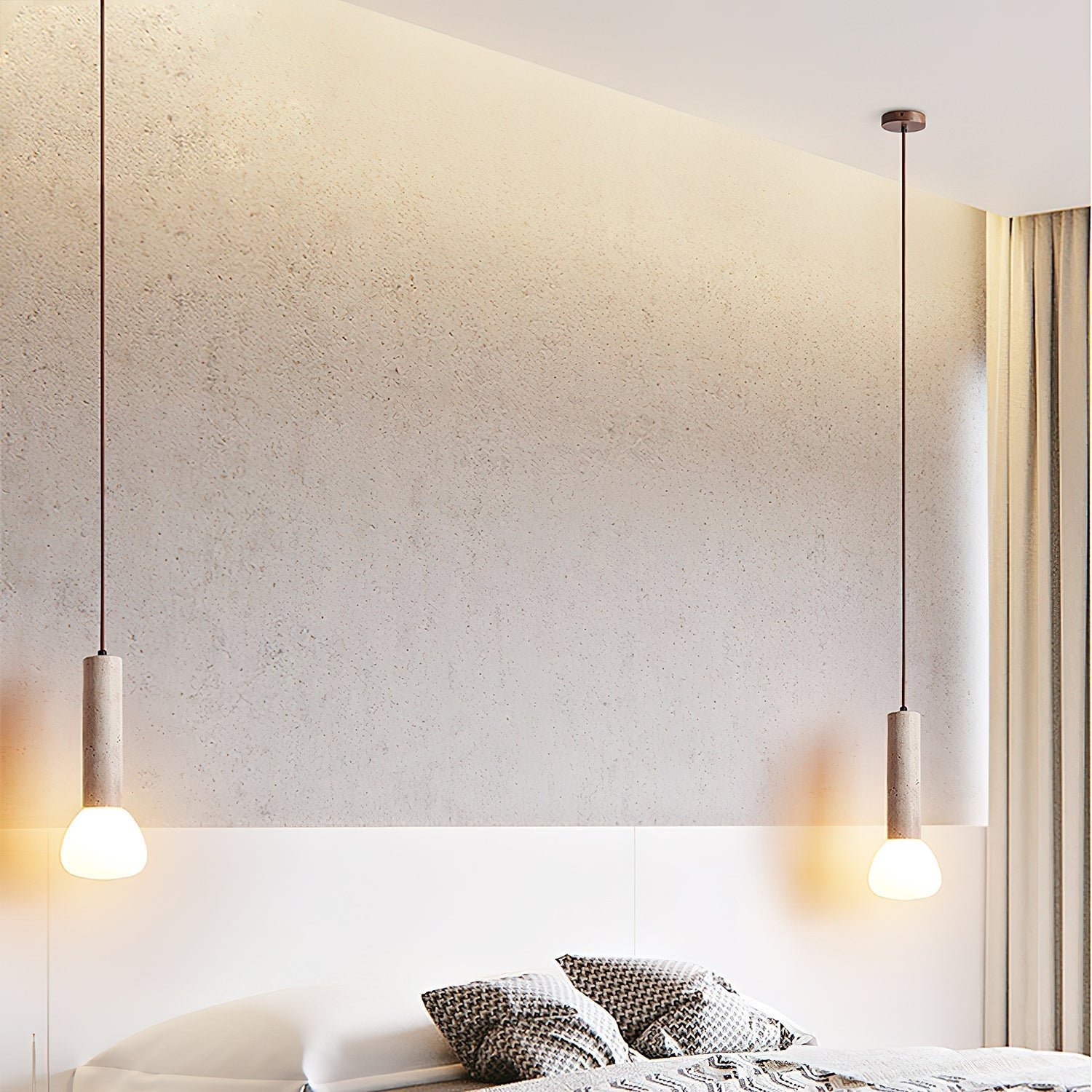Mysen Natural Stone Pendant Light