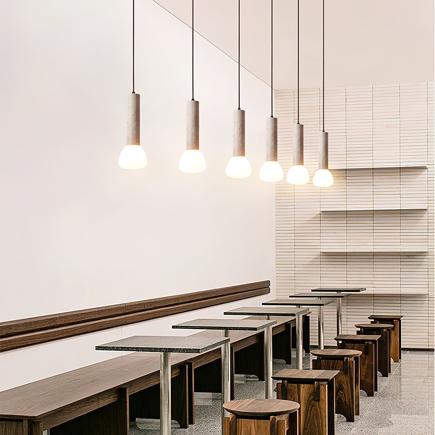 Mysen Natural Stone Pendant Light