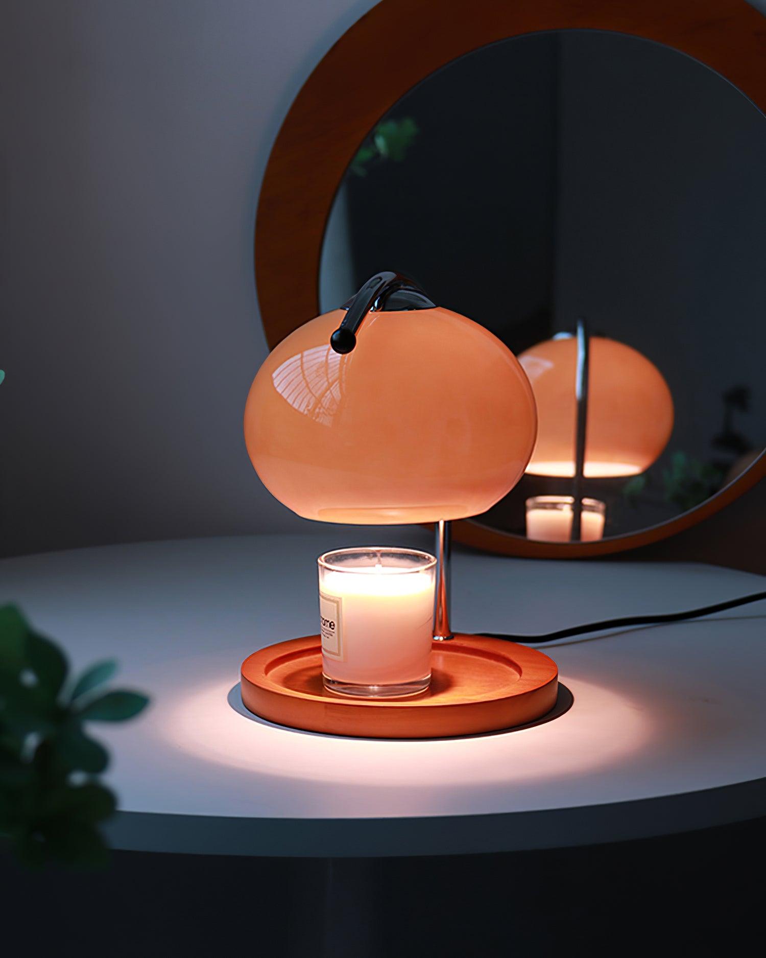 Halon Candle Warmer Table Lamp