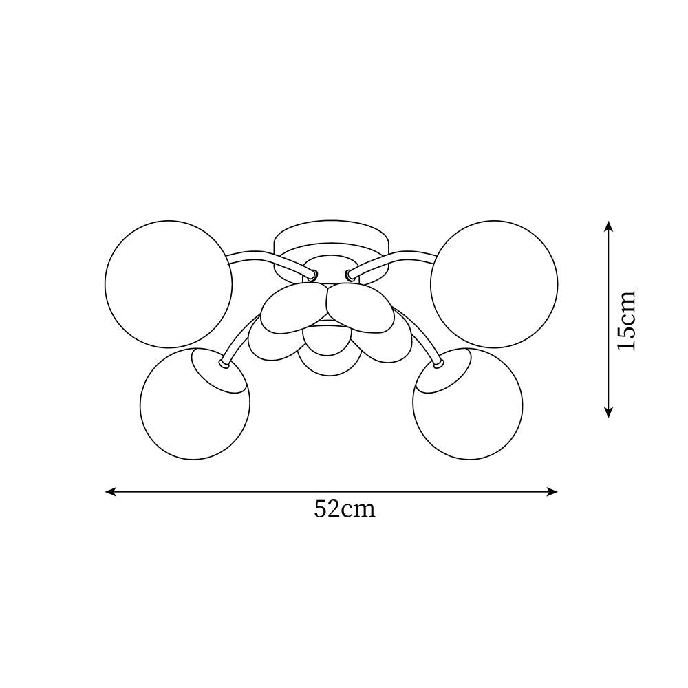 Saviro Ceiling Light