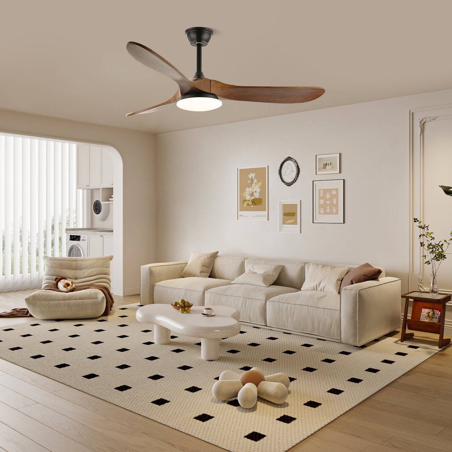 Lemokis LED Ceiling Fan