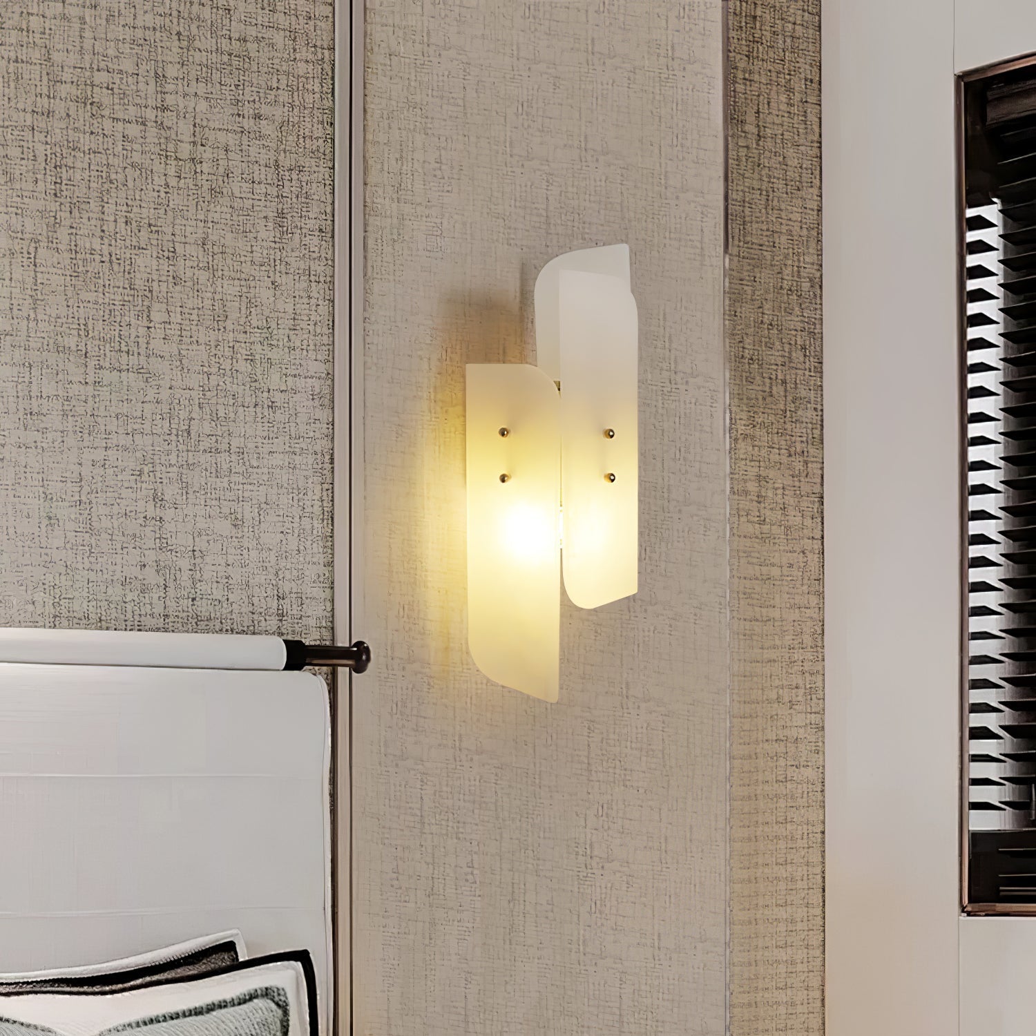 Duolith Alabaster Wall Light