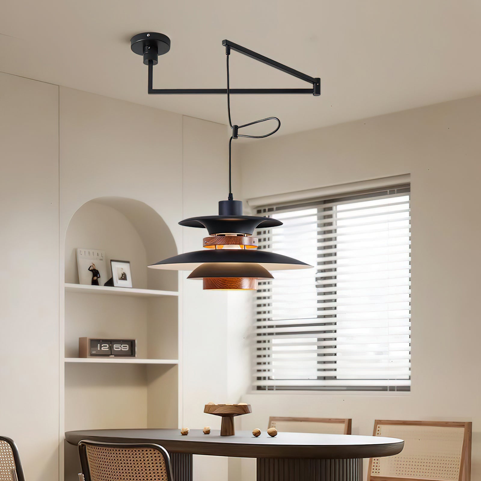 Marcero Swing Arm Pendant Light