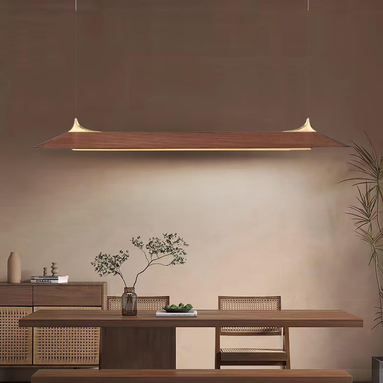Monegga Wooden Pendant Light