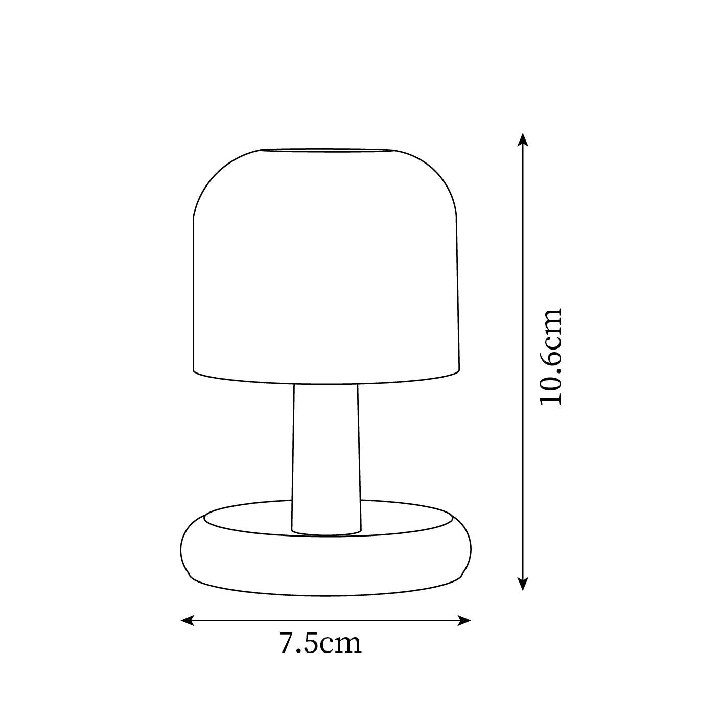 Yaria Mushroom Table Lamp
