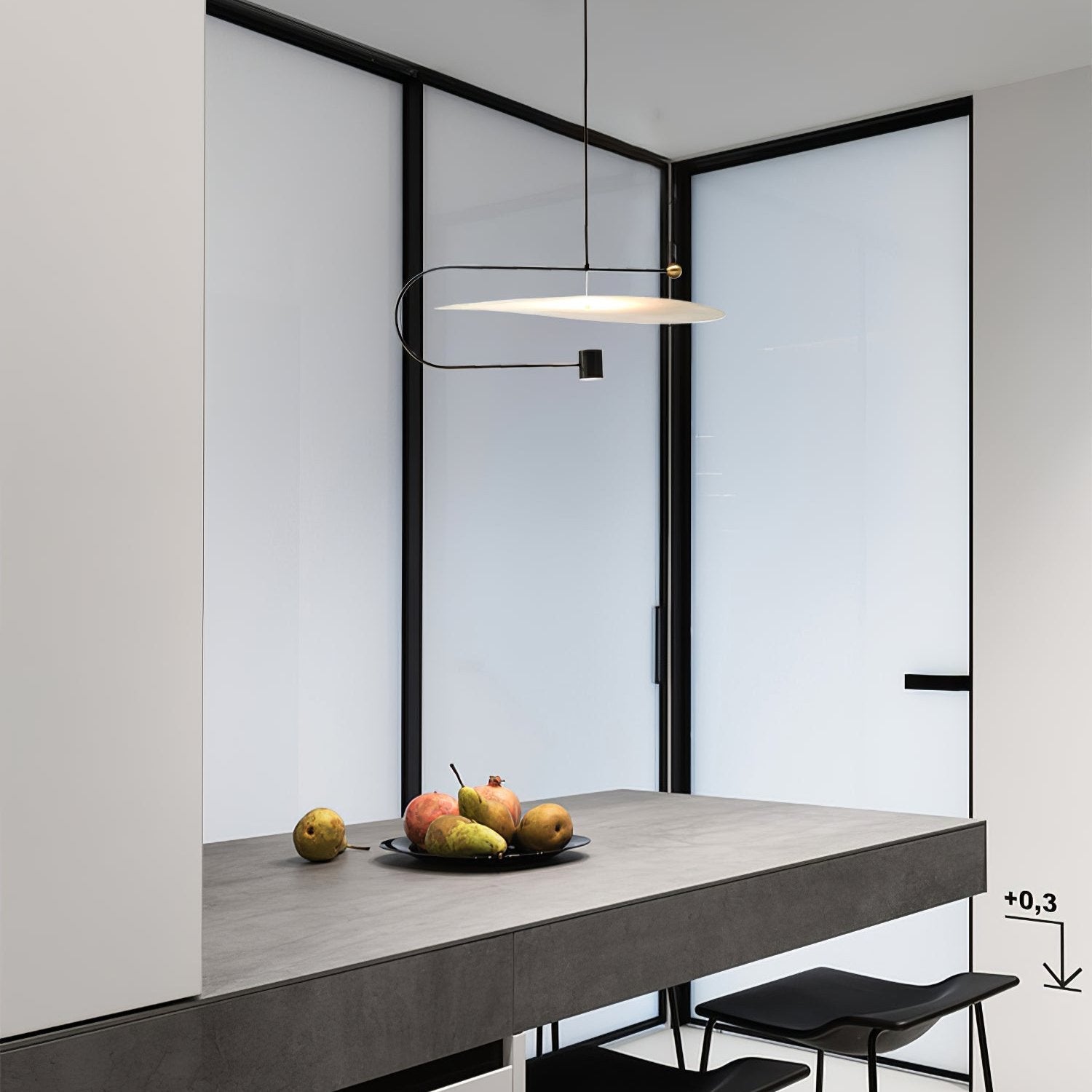 Meliza Disc Pendant Light