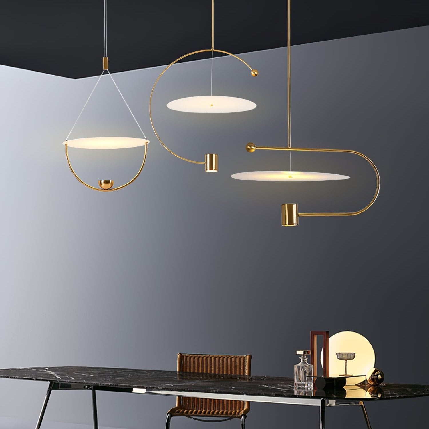 Meliza Disc Pendant Light