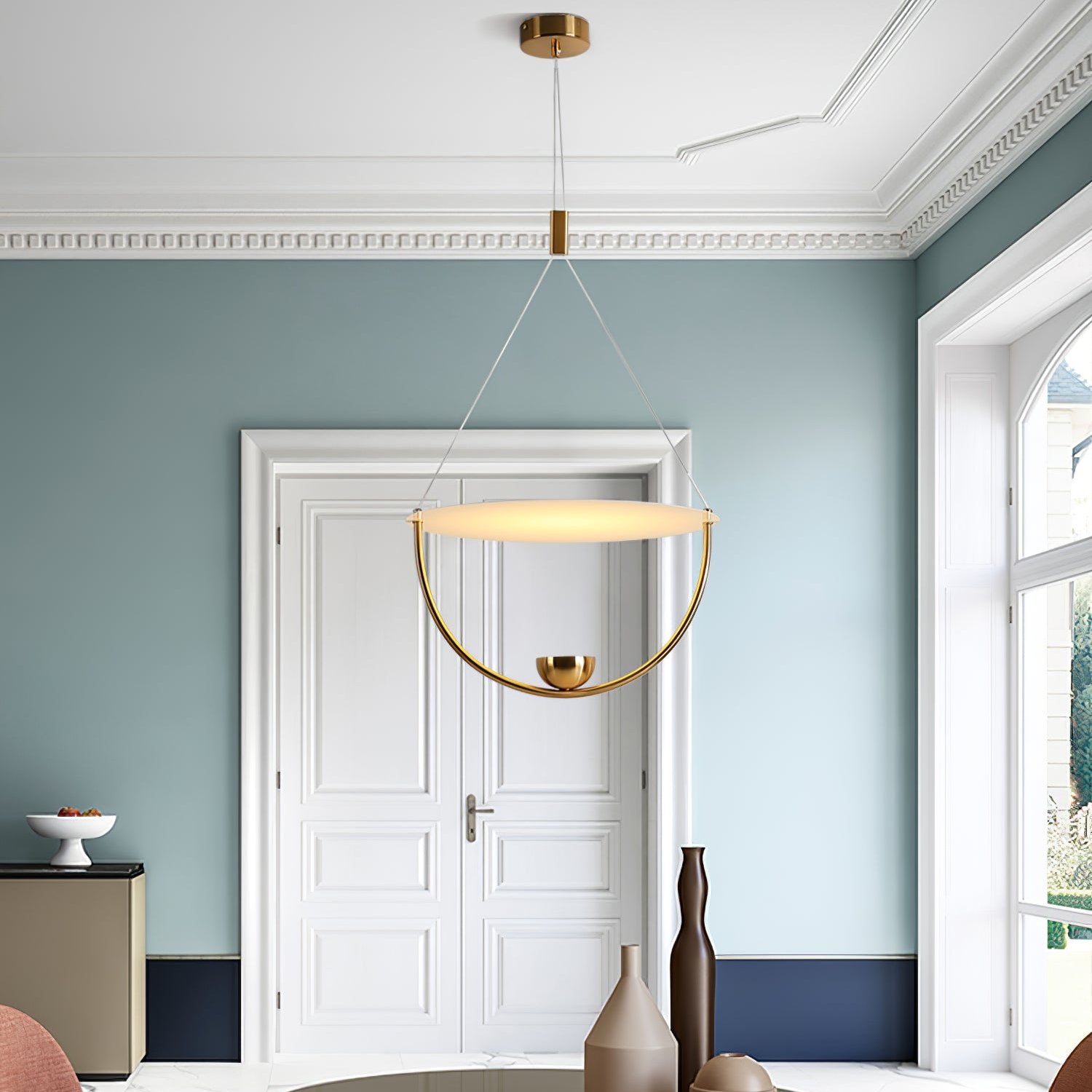 Meliza Disc Pendant Light