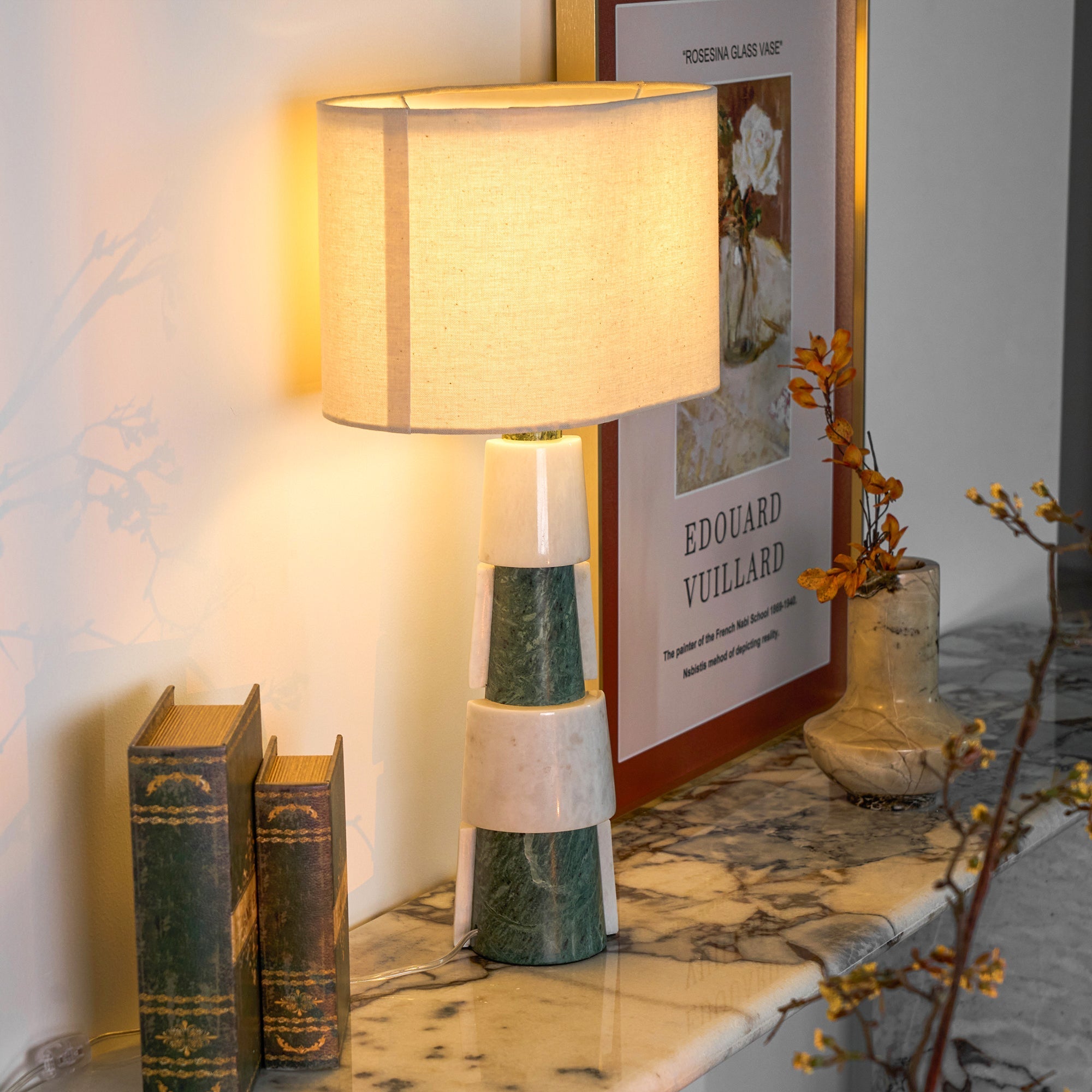 Descumo Marble Table Lamp