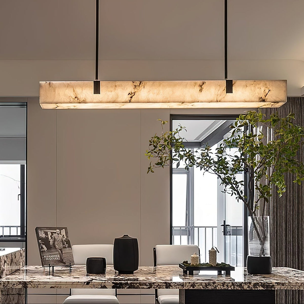 Lindaleal Linear Pendant Light