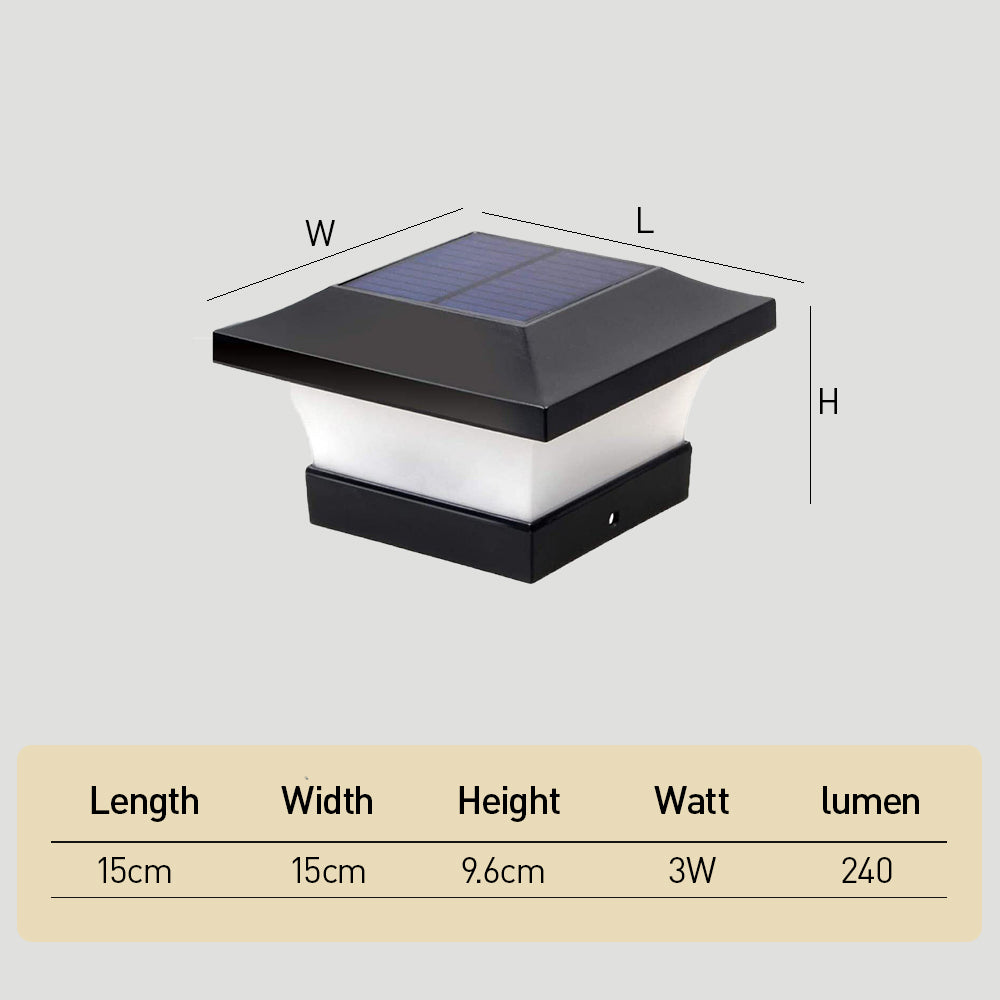Orvento Solar Outdoor Light Pilar