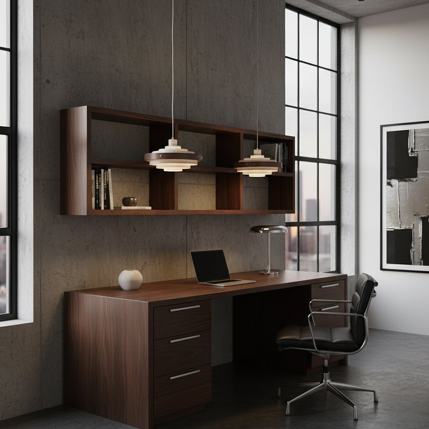 Fenmereyn Drum Pendant Light