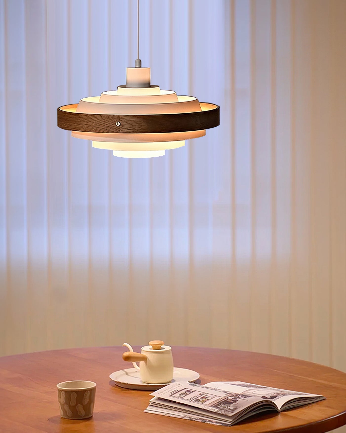 Fenmereyn Drum Pendant Light