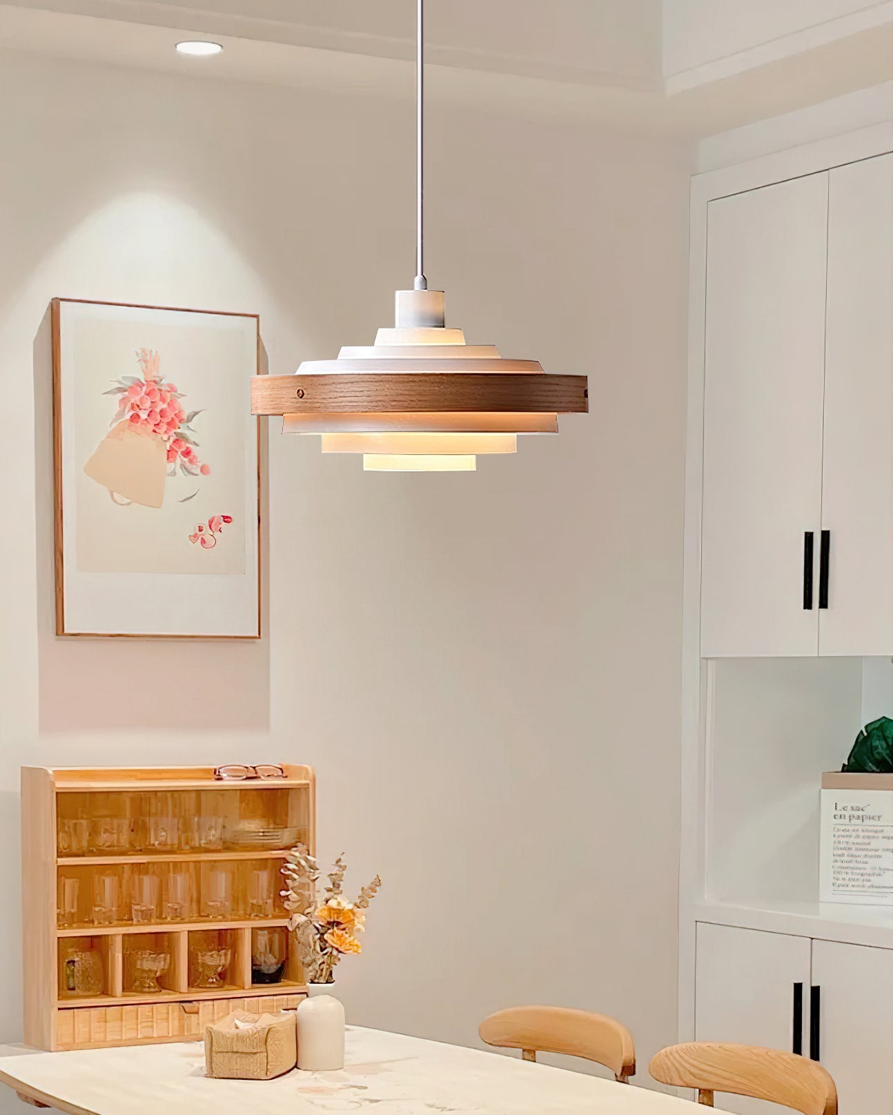 Fenmereyn Drum Pendant Light