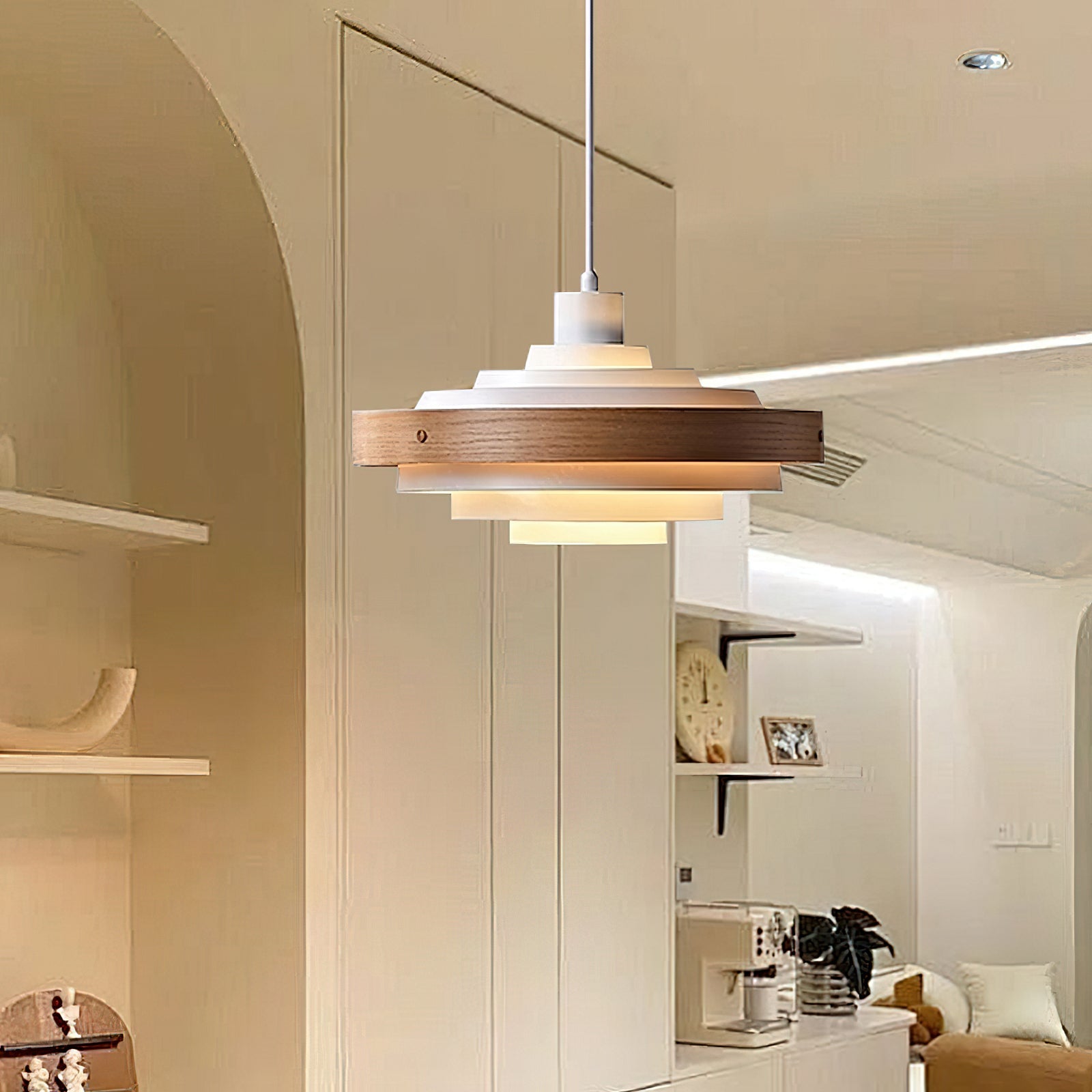 Fenmereyn Drum Pendant Light