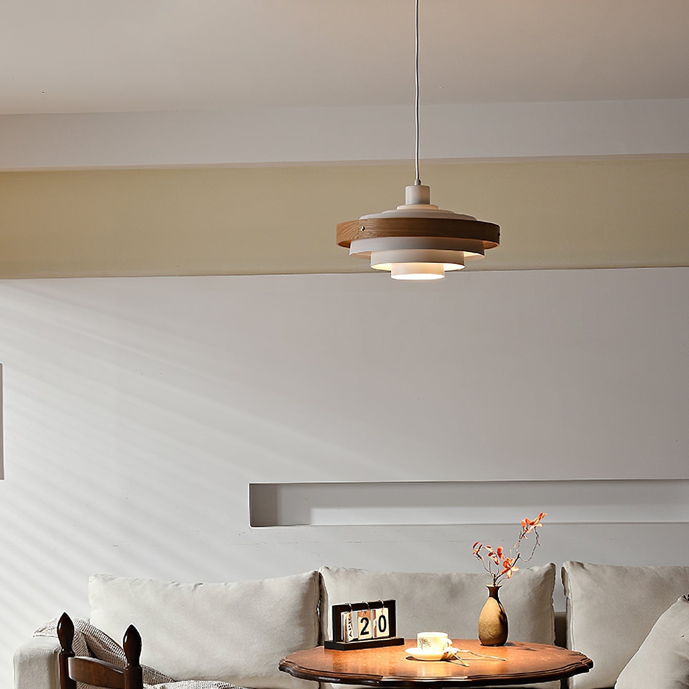 Fenmereyn Drum Pendant Light
