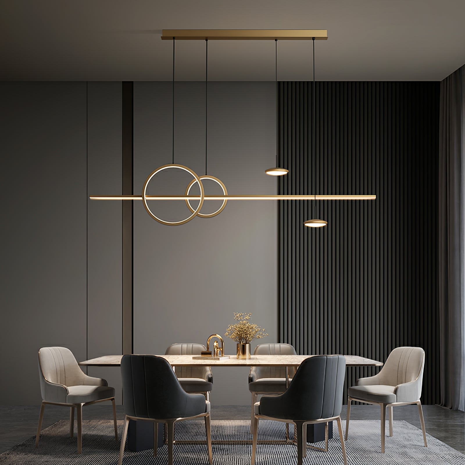 Kel Geometric Pendant Light