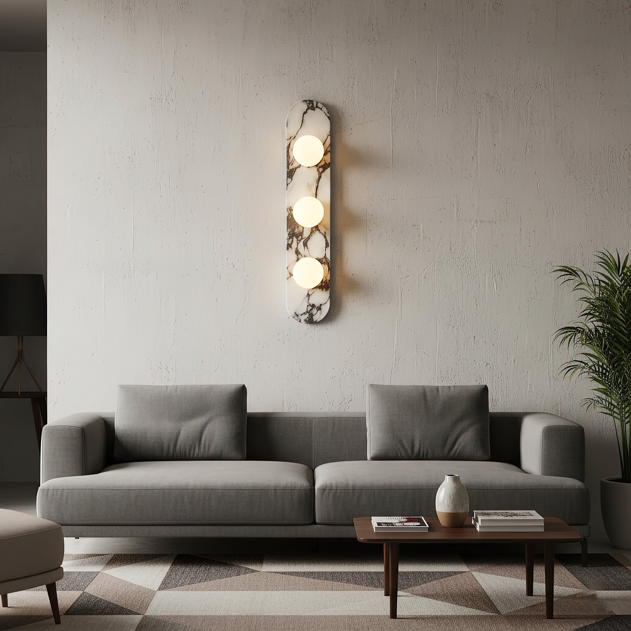 Glenu Globe Wall Light