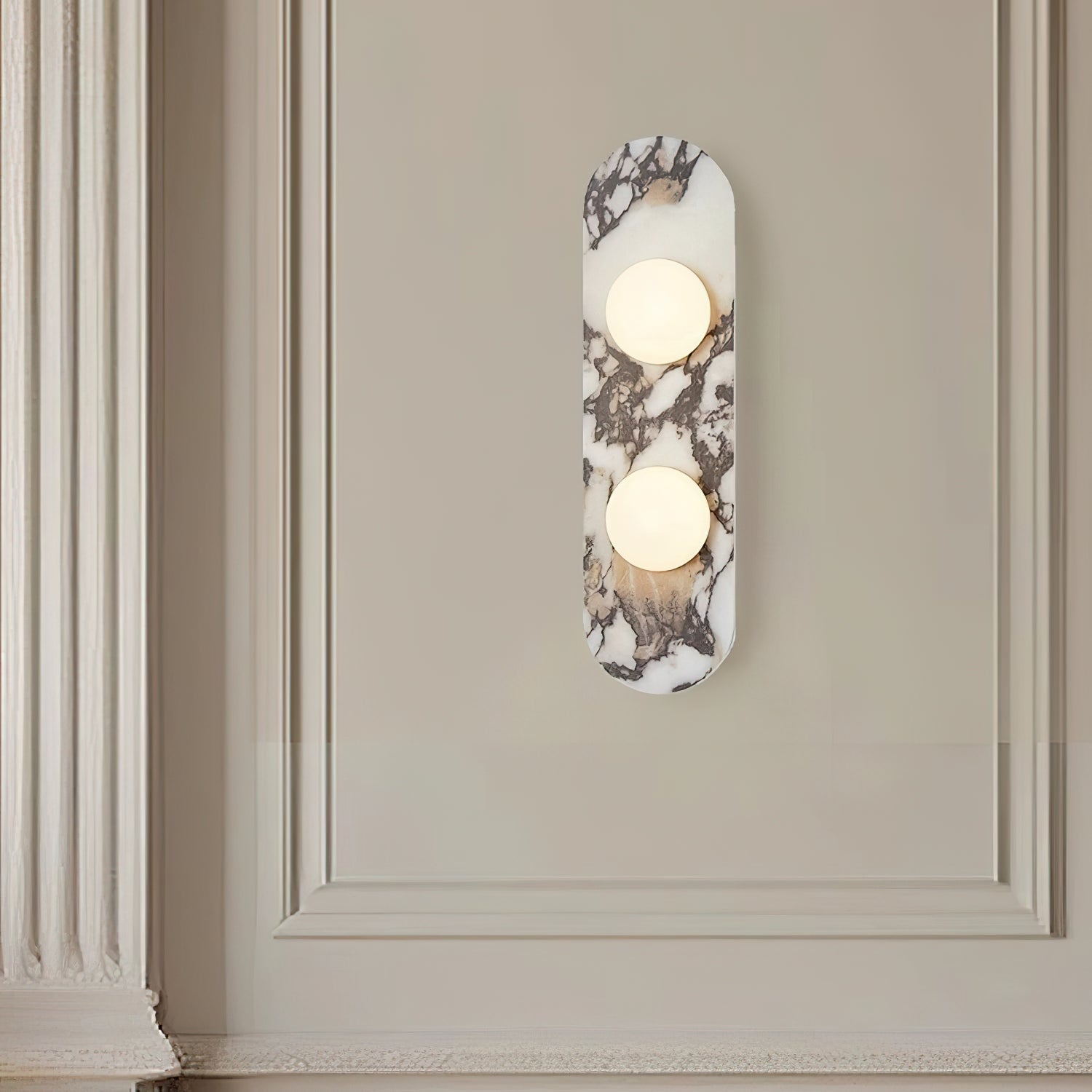 Glenu Globe Wall Light