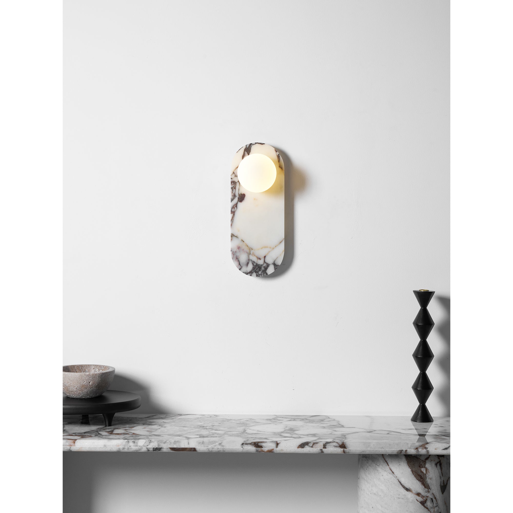 Glenu Globe Wall Light