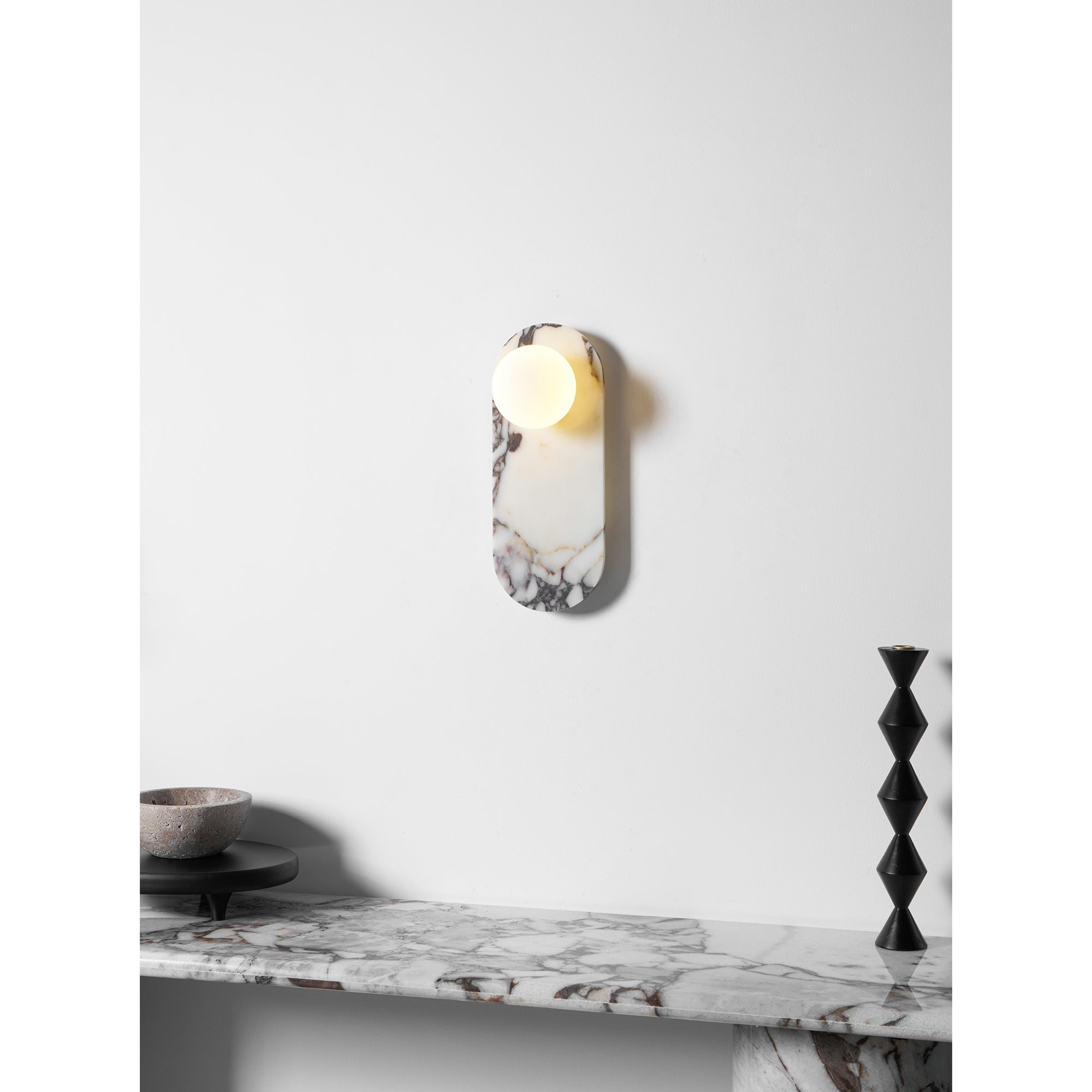 Glenu Globe Wall Light