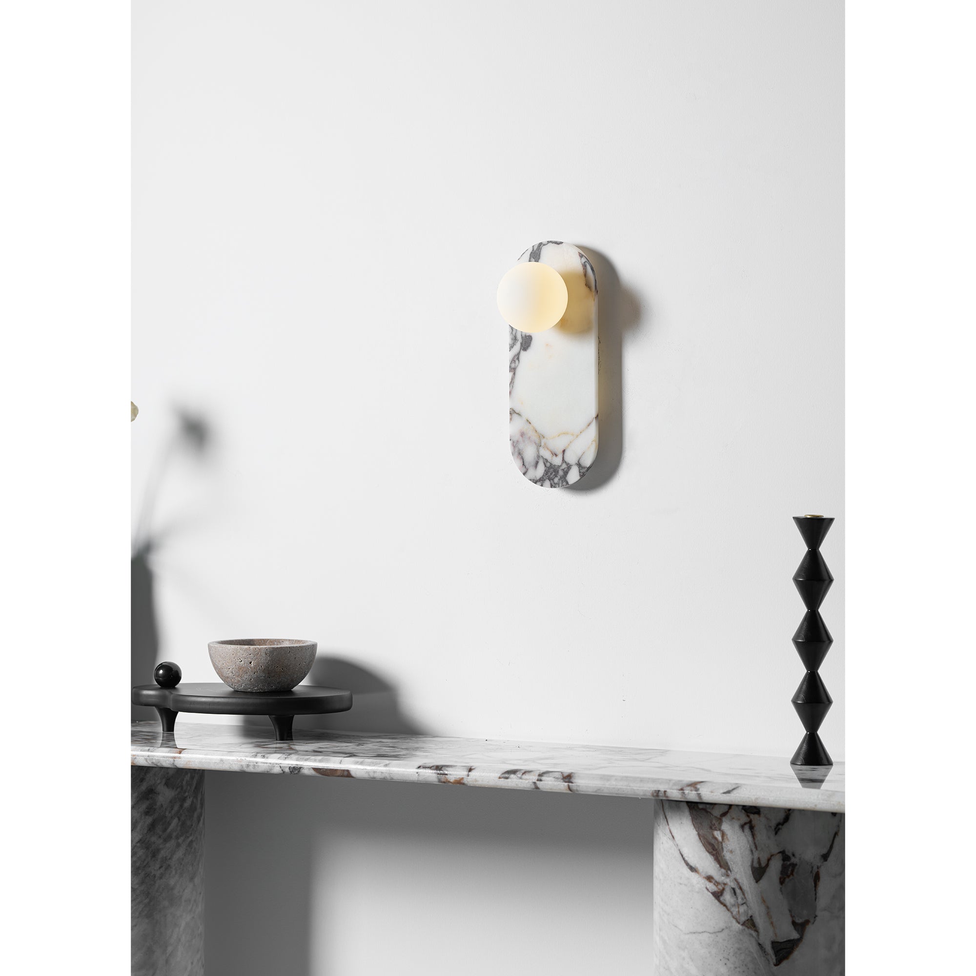 Glenu Globe Wall Light