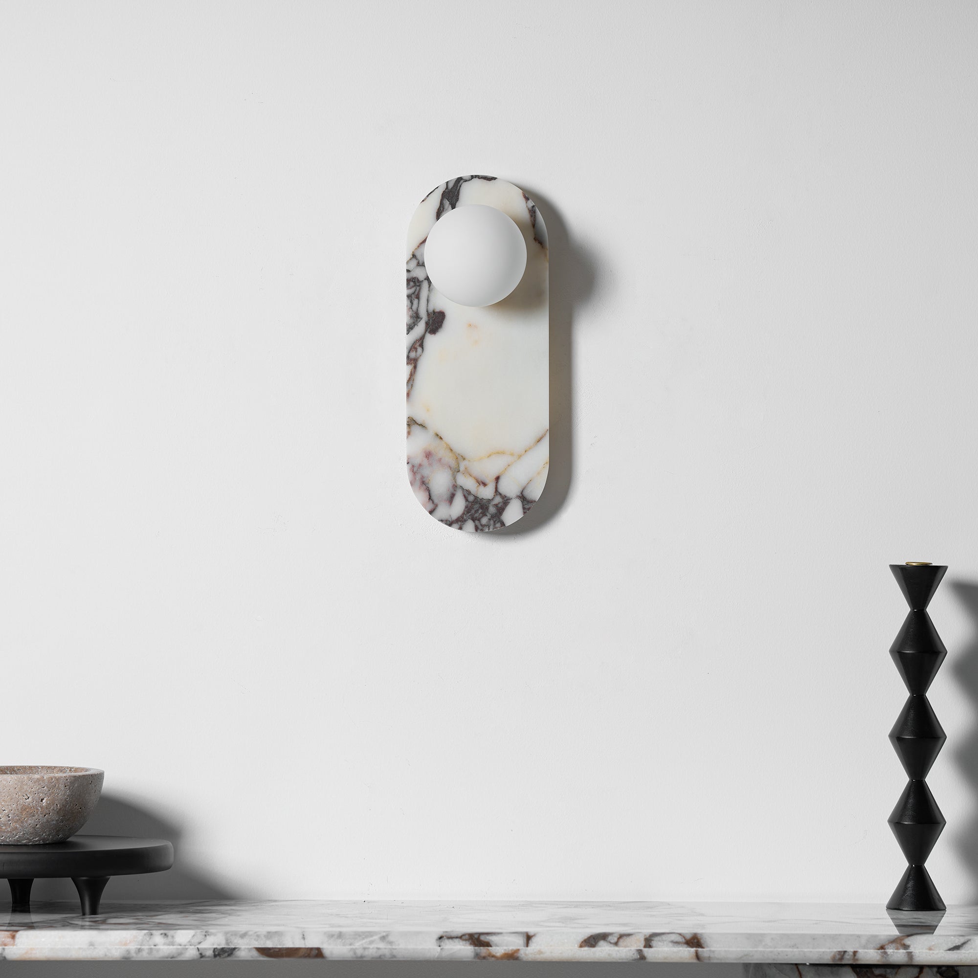 Glenu Globe Wall Light