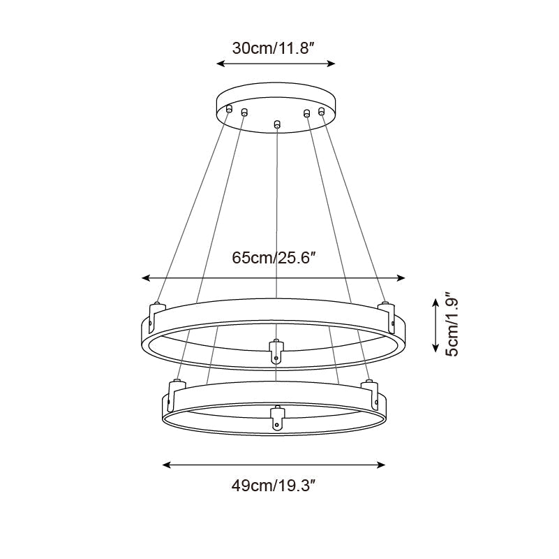 Aluson Natural Stone Pendant Light