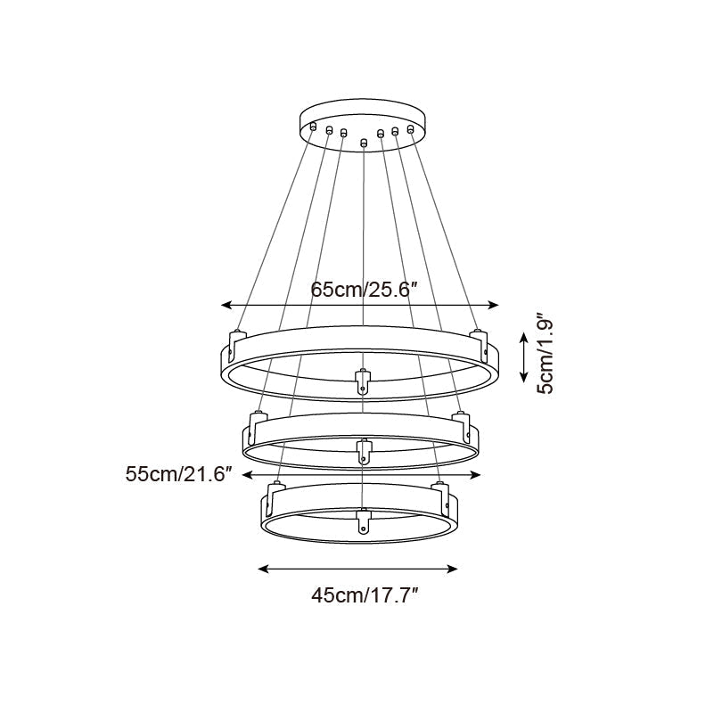 Aluson Natural Stone Pendant Light