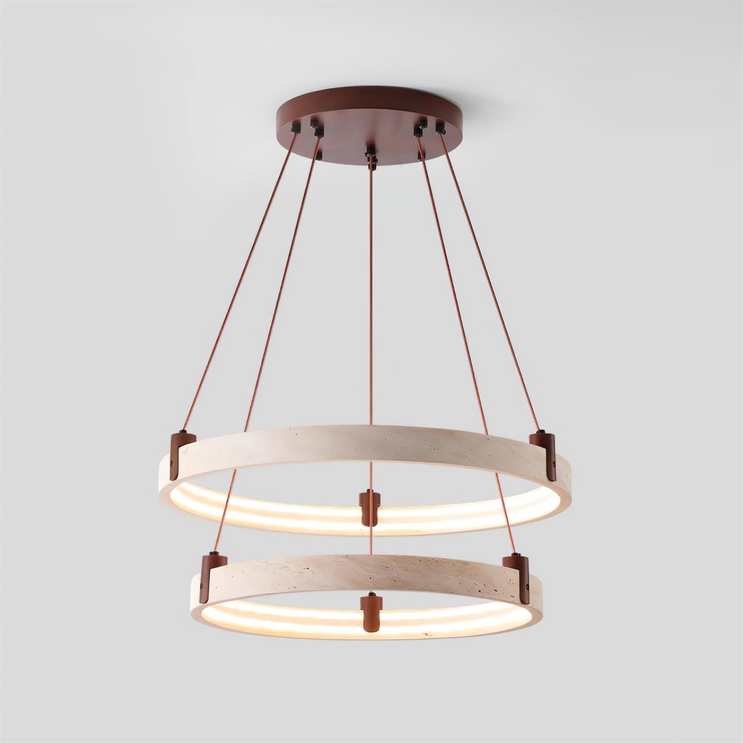 Aluson Natural Stone Pendant Light