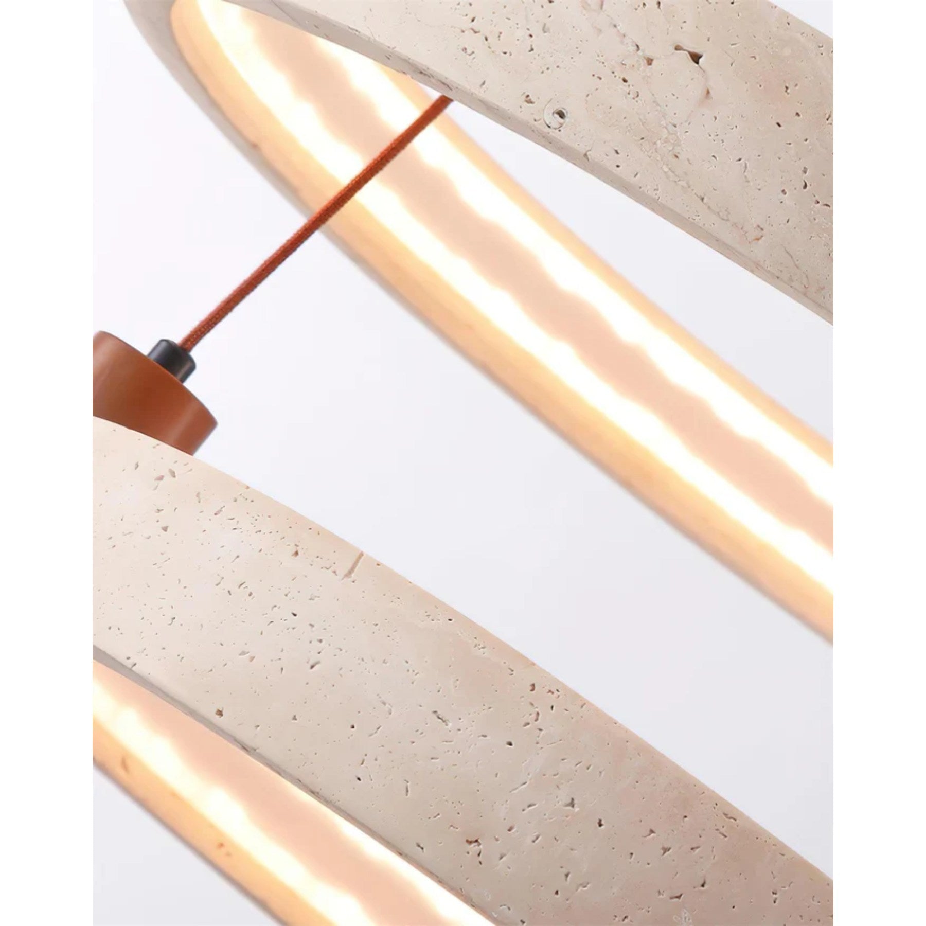 Aluson Natural Stone Pendant Light