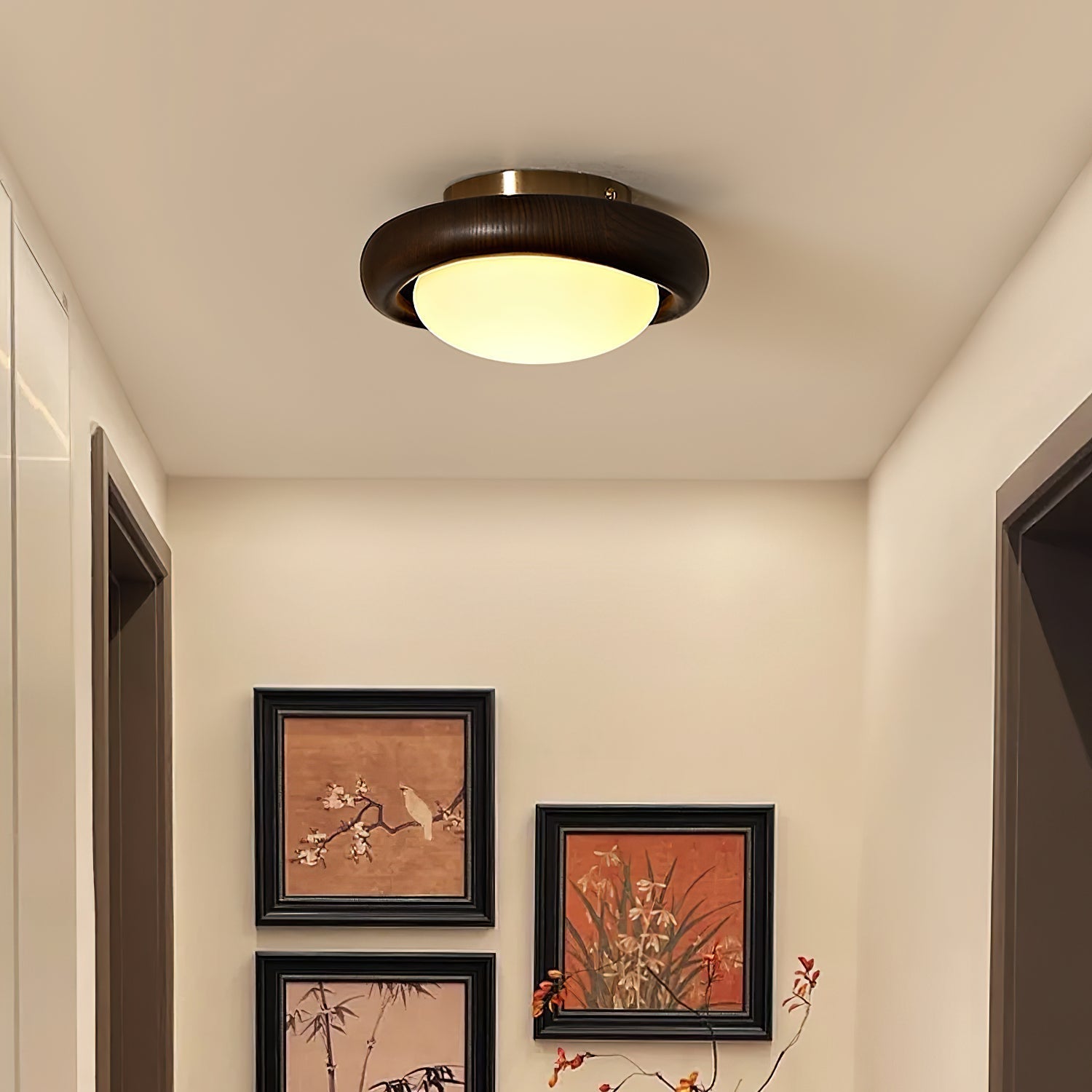 Mozofo Japandi Style Ceiling Light