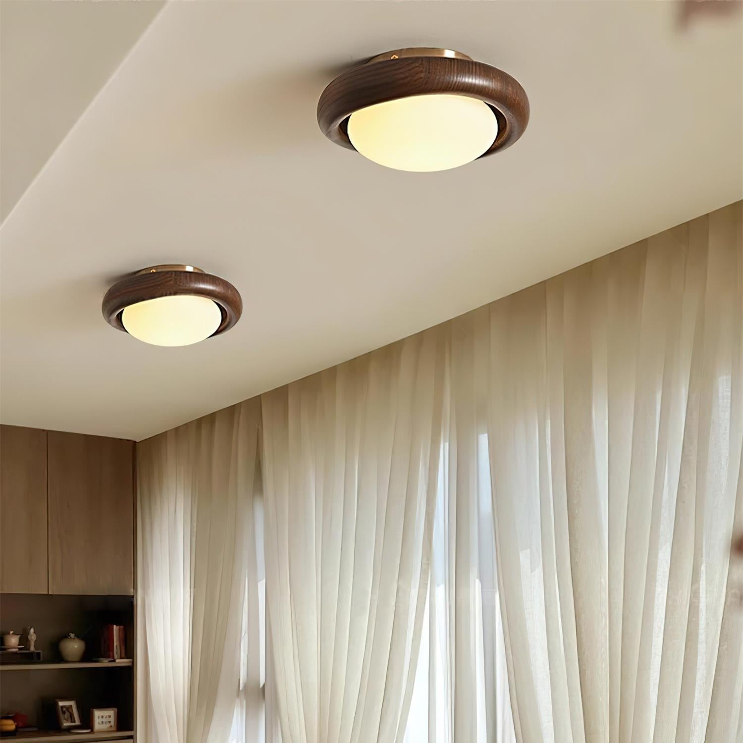 Mozofo Japandi Style Ceiling Light