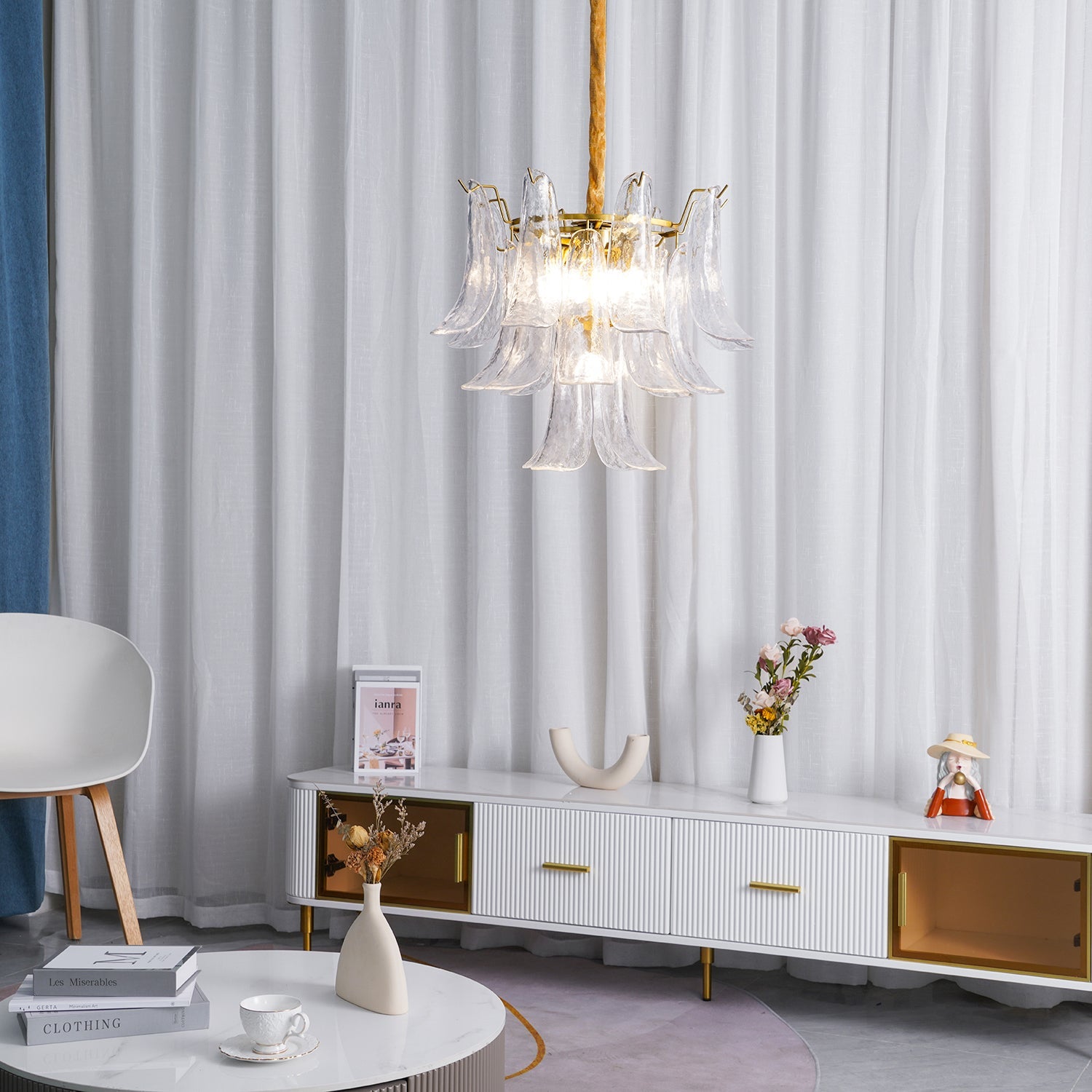 Hariro Petal Chandelier