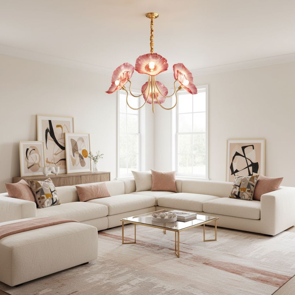 Greyen Floral Chandelier